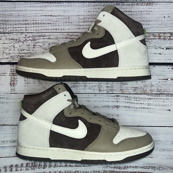 nike light chocolate dunk high